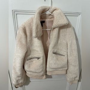 Forever 21 womens plush jacket size M
